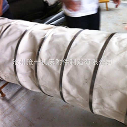 包頭風(fēng)機通風(fēng)帆布伸縮風(fēng)管